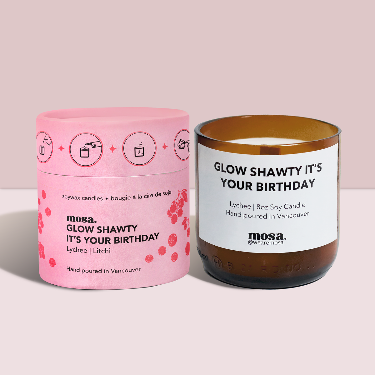 Glow Shawty It’s Your Birthday - Lychee Candle