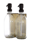 Gold Double Wall Mounted Soap Dispenser