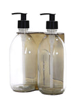 Gold Double Wall Mounted Soap Dispenser