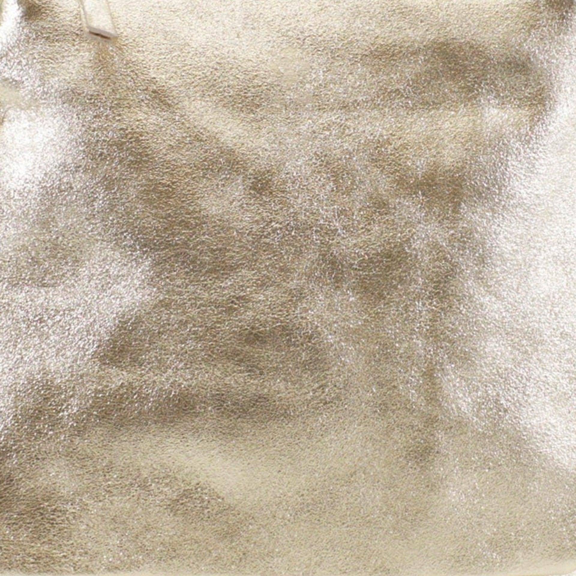 Gold Metallic Leather Convertible Tote Backpack – Stylish &amp; Versatile by Sostter at brixbailey.com