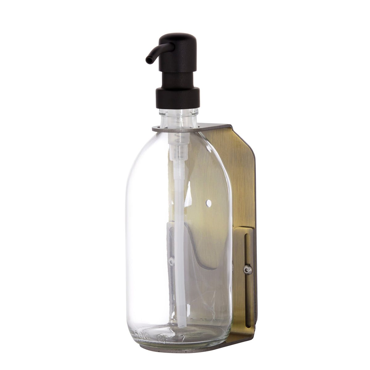 Gold Single Wall Mounted Soap Dispenser