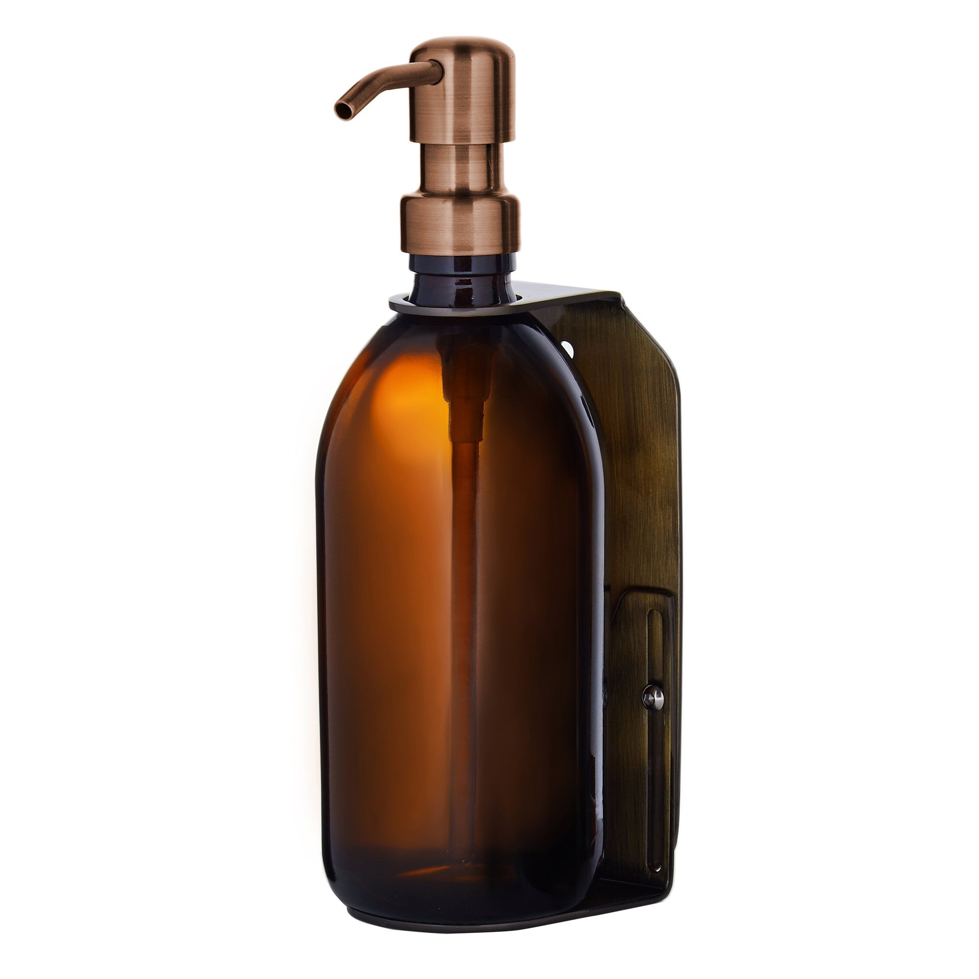 Gold Single Wall Mounted Soap Dispenser-7