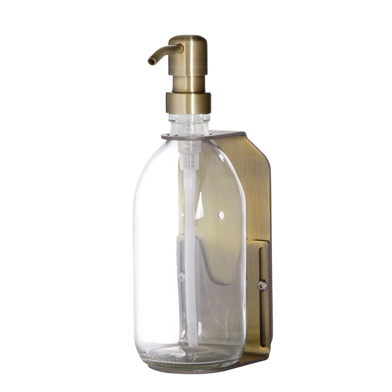 Gold Single Wall Mounted Soap Dispenser-8
