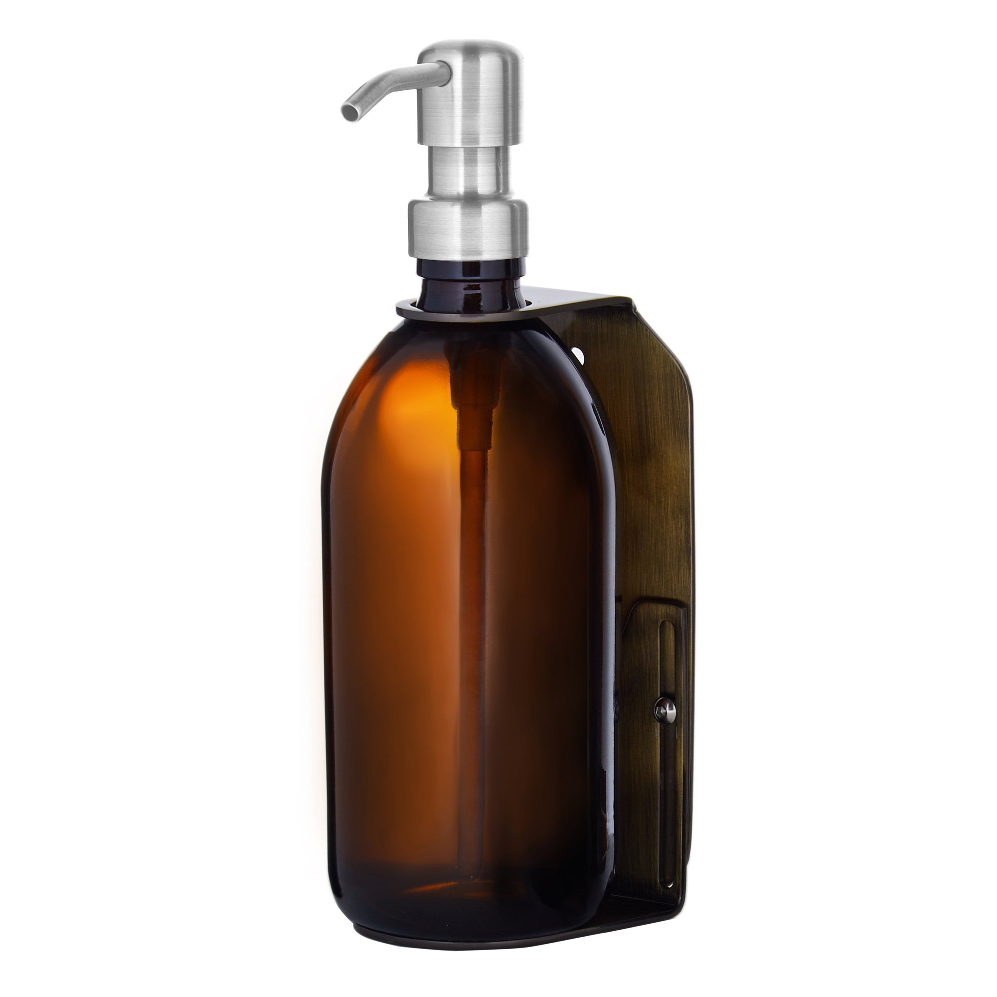 Gold Single Wall Mounted Soap Dispenser-9