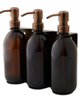 Gold Triple Wall Mounted Soap Dispenser-7