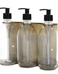 Gold Triple Wall Mounted Soap Dispenser-12