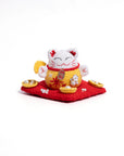 Fortune Cat Crochet Charm