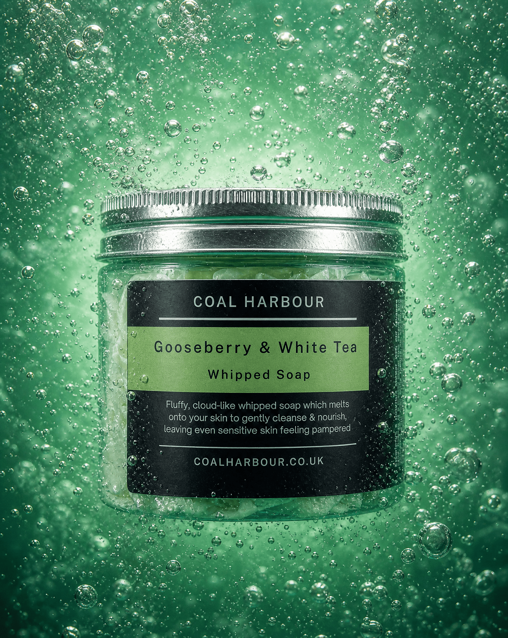 Gooseberry &amp; White Tea Whipped Soap 120g