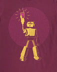 Boba Power Women's T-Shirt in Maroon