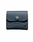 Handmade Leather Simple Coin Purse - Graphite