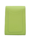Handmade Leather Festival Phone Bag - Grass Green