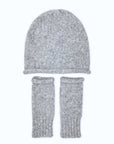 Gray Essential Knit Alpaca Gloves