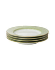 Green Apple Lace Dinner Plates - Set of 4