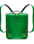 Handmade Leather City Backpack - Green