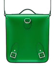 Handmade Leather City Backpack - Green