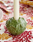 Green Cabbage Candle Holder