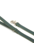 Green Leather Dog Lead