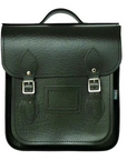 Handmade Leather City Backpack - Executive - British Racing Green