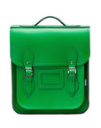 Handmade Leather City Backpack - Green