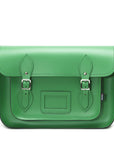 Handmade Leather Satchel - Green