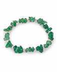 Green Agate Gemstone Jewellery Set