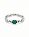 Green Agate Gemstone Jewellery Set