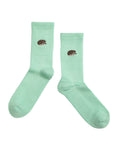 Save the Hedgehog Ribbed Bamboo Socks