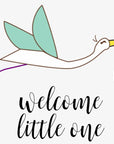 Organic new baby gift set - welcome little one!-2