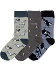 Grey Lover 3 Bamboo Sock Set