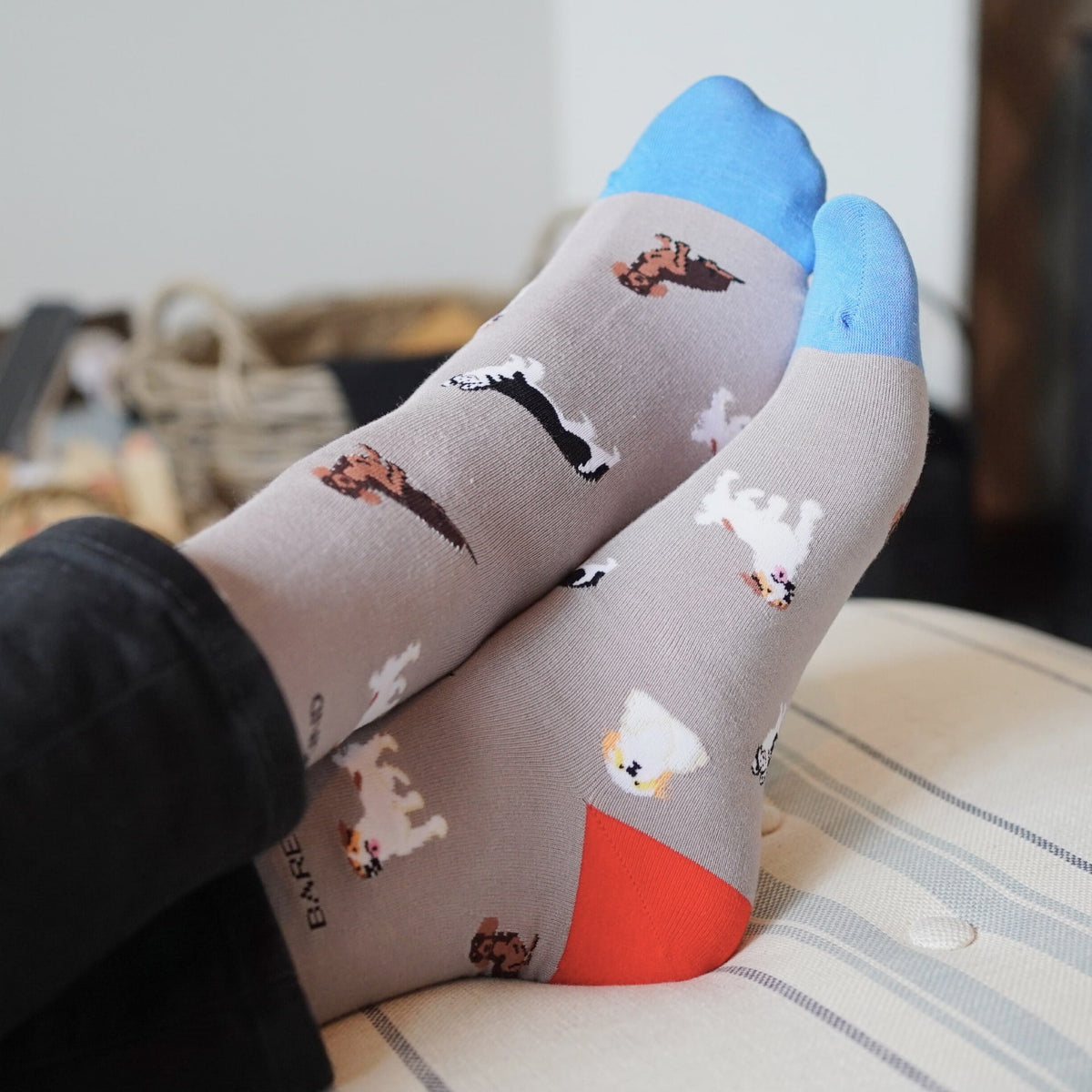 Save the Grey Dog Bamboo Socks