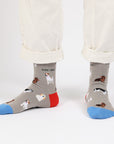 Save the Grey Dog Bamboo Socks
