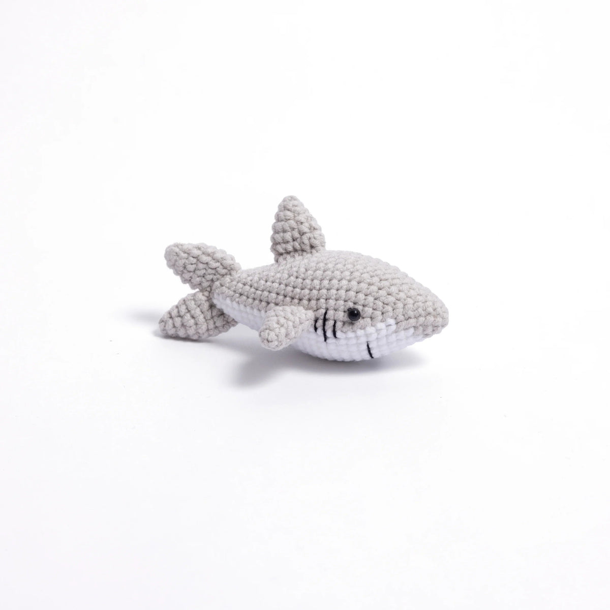 Cheeky Crochet Shark Charm