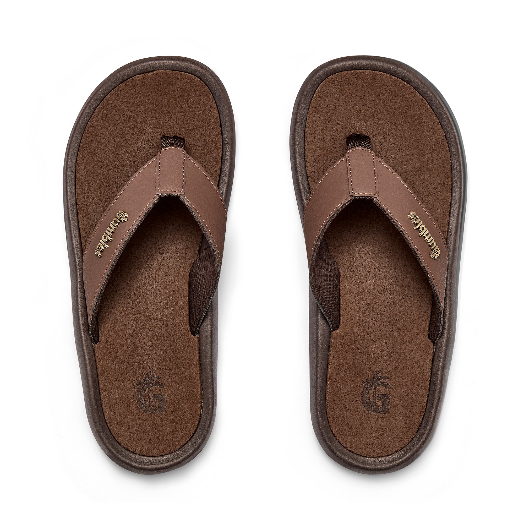 Brown Flip Flops for Men
