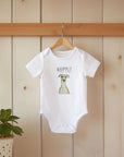 Whippet-Approved Snuggles: The Cutest Baby Bodysuit Ever!