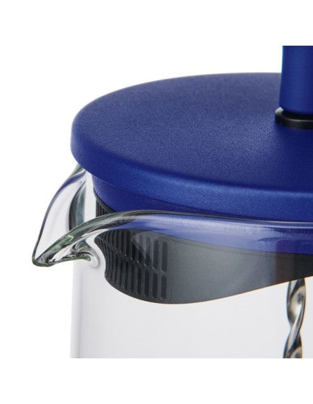 Blue Gyro Glass Teapot with 1.25 Liter Infuser