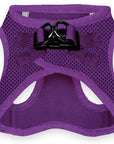 Tiny Trails Step In Air Mesh Puppy and Small Dog Harness Purple