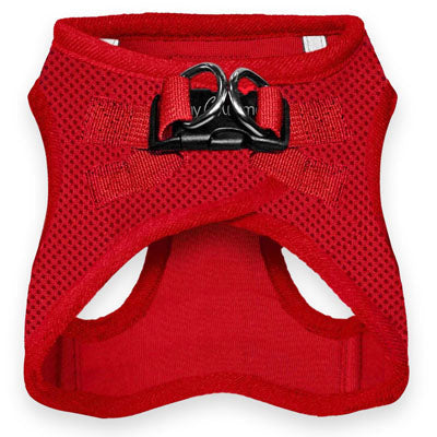 Tiny Trails Step In Air Mesh Puppy and Small Dog Harness Red