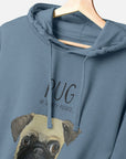 Pug or Snorty Potato? Men's Hoodie – Cozy, Funny, & Pug-tastic!