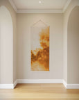 Orange Smoke Tapestry