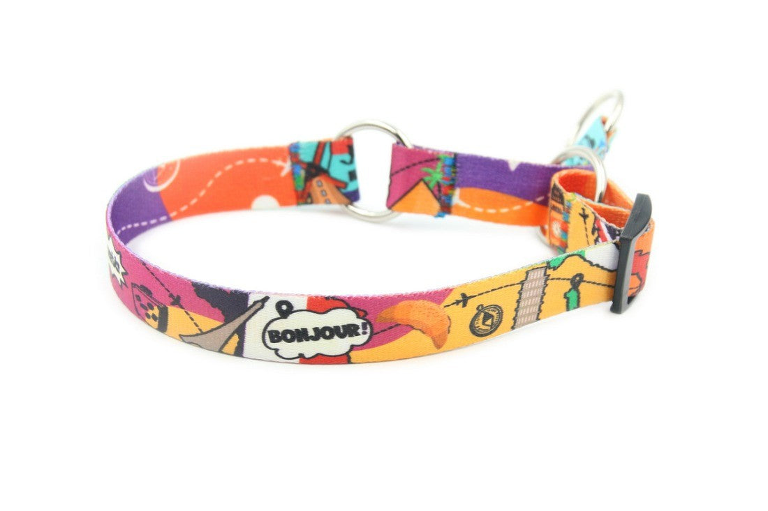 Half Choke Travel Collar for Large and Long Haired Dogs