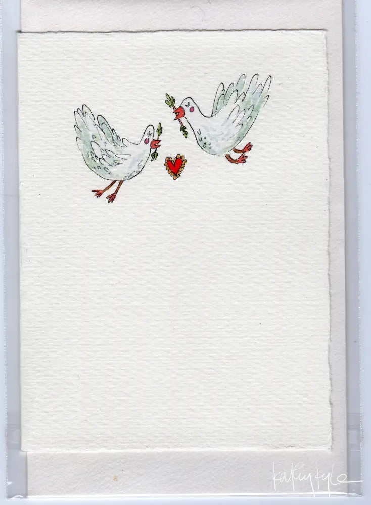 Hand painted Stationery