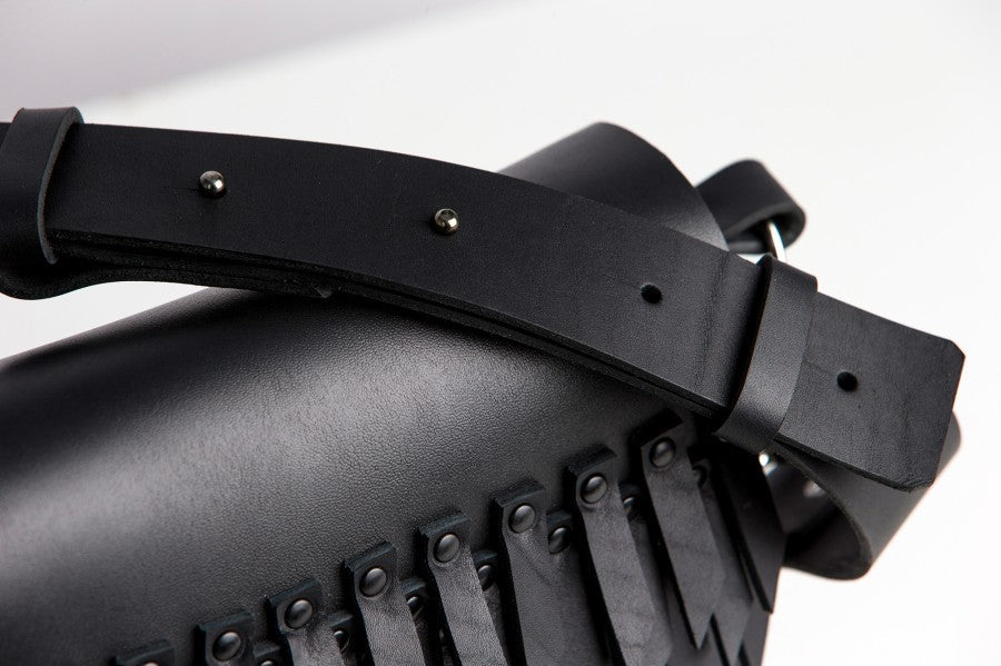 Compact Leather Crossbody Bag