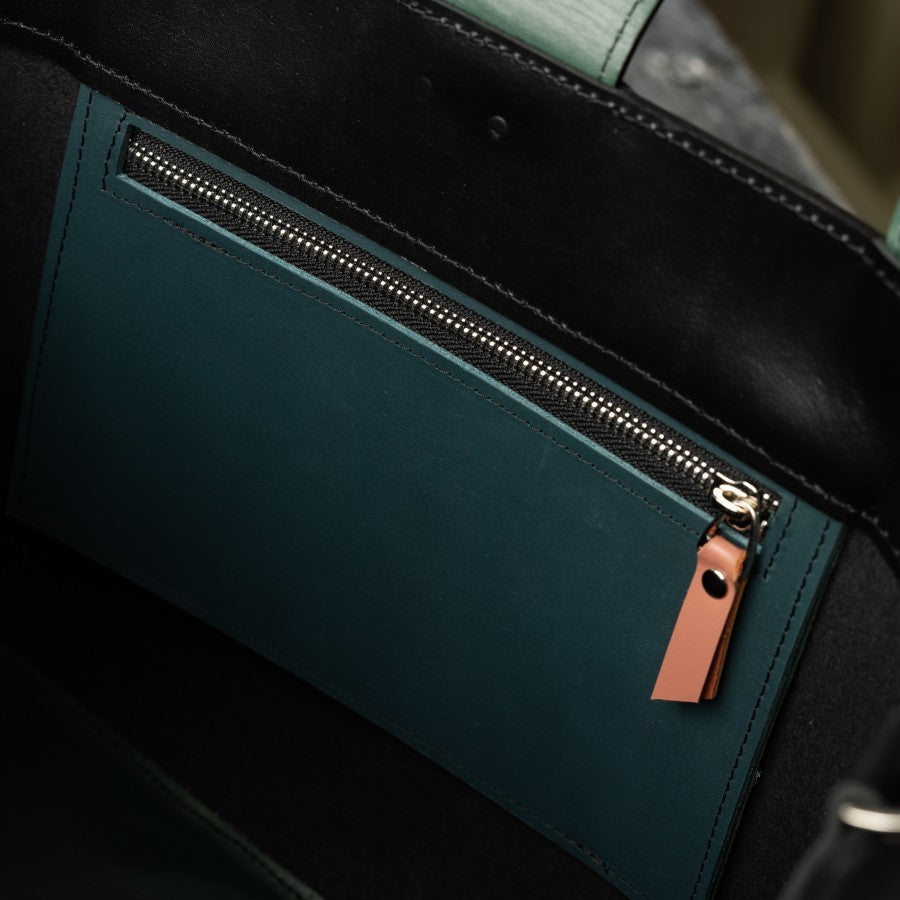 Genuine Leather Monika Tote Bag