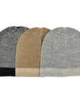 Midnight Interwoven Alpaca Beanie