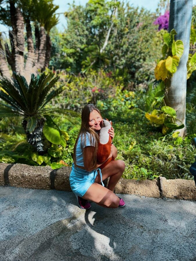 Handmade Fox Cuddle Pillow for Children