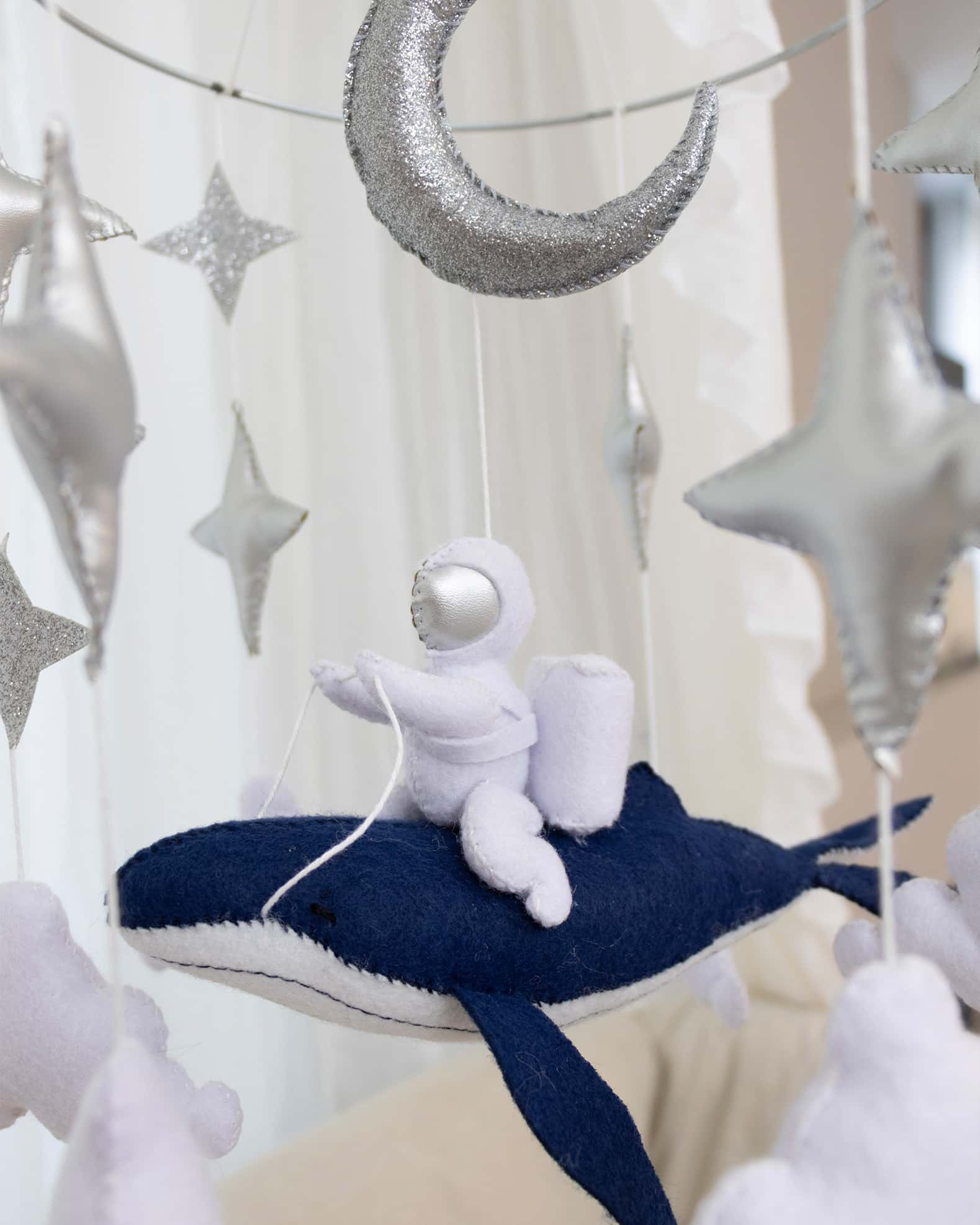 Handmade astronaut mobile-17