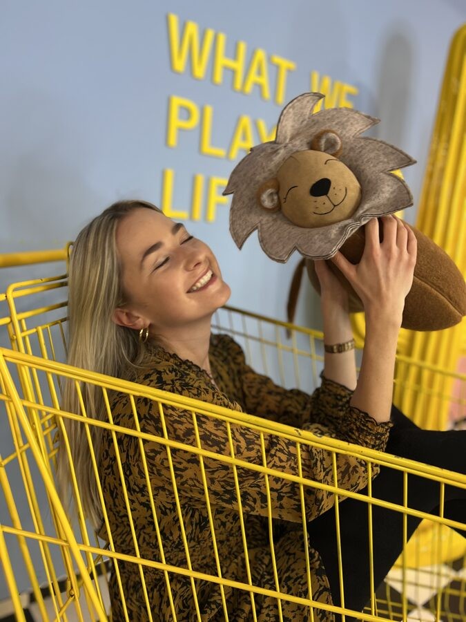 Handmade Lion Cuddle Pillow for Comfort and Safari Dreams