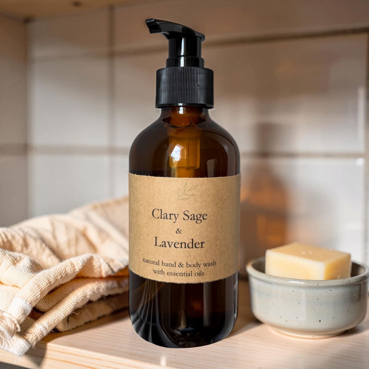 Clary Sage and Lavender Hand &amp; Body Wash
