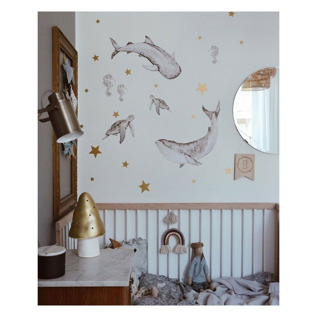 Enchanting Ocean Wonderland Wall Stickers Set