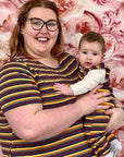 Hazel Stripe Breastfeeding Top